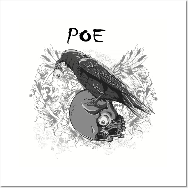 Poe's Raven, Inspired By Edgar Allan Poe Poe Posters and Art Prints